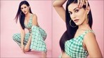 Amyra Dastur rocks summer-apt co-ord set from Zara for Koi Jaane Na promotions(Instagram/amyradastur93)