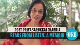 Poet Priya Sarukkai Chabria reads from Listen: A Memoir