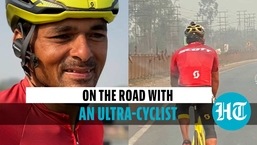 On the road with an ultra-cyclist