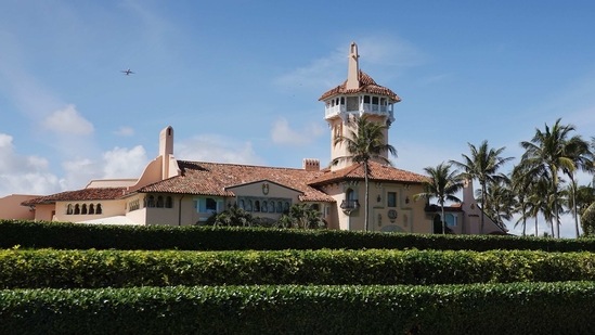 Former President Donald Trump's Mar-a-Lago resort in Palm Beach, Florida.(AFP) Former President Donald Trump's Mar-a-Lago resort in Palm Beach, Florida.(AFP)