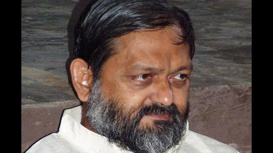 Haryana cabinet minister Anil Vij said that not only the public but also enforcement agencies such as police and health officials have lowered their guard in the fight against Covid-19. (HT PHOTO) Haryana cabinet minister Anil Vij said that not only the public but also enforcement agencies such as police and health officials have lowered their guard in the fight against Covid-19. (HT PHOTO)