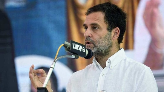 Gandhi will also release the Congress' election manifesto at Assam Pradesh Congress Office on Saturday.. (ANI photo) Gandhi will also release the Congress' election manifesto at Assam Pradesh Congress Office on Saturday.. (ANI photo)