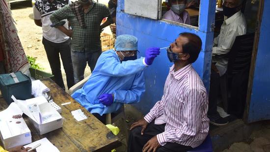 The Odisha government on Friday ordered that Holi celebrations would be restricted this year amid a spike in Covid-19 cases. (HT PHOTO.) The Odisha government on Friday ordered that Holi celebrations would be restricted this year amid a spike in Covid-19 cases. (HT PHOTO.)