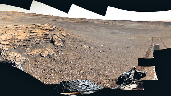 Was there ever life on Mars? Could that life someday be us? Questions like these drove NASA to send its Curiosity rover to the Red Planet. (NASA / JPL-CALTECH / MSSS)