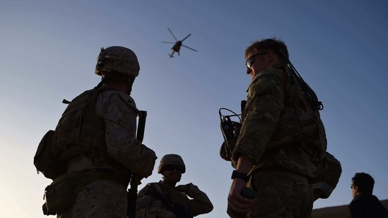 President Joe Biden is reviewing his predecessor’s 2020 deal with the Taliban, which includes a May 1 deadline for a final US troop withdrawal. (AFP) President Joe Biden is reviewing his predecessor’s 2020 deal with the Taliban, which includes a May 1 deadline for a final US troop withdrawal. (AFP)