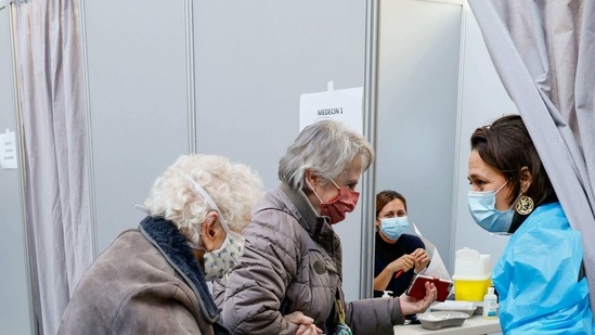 France on Thursday reported about 35,000 new confirmed infections in 24 hours nationwide, numbers that have steadily increased in recent weeks. (Representative Image) (AFP) France on Thursday reported about 35,000 new confirmed infections in 24 hours nationwide, numbers that have steadily increased in recent weeks. (Representative Image) (AFP)