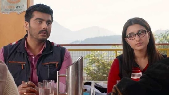 Arjun Kapoor and Parineeti Chopra in a still from Sandeep Aur Pinky Faraar.