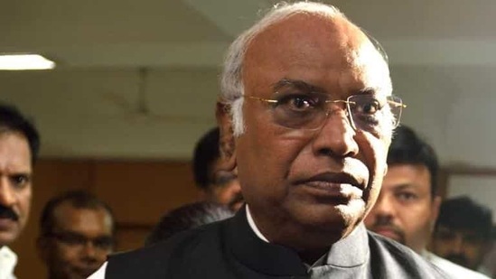 Mallikarjun Kharge (HT File Photo) Mallikarjun Kharge (HT File Photo)