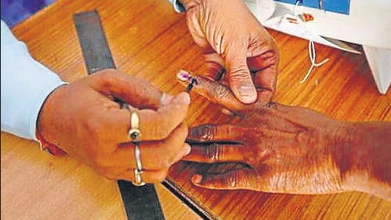 Former MLC K Nageshwar, who contested as an independent in the present elections again, attributed the huge number of invalid votes to large-scale enrolment of bogus voters by mainstream parties. (Image used for representation). (AP PHOTO.) Former MLC K Nageshwar, who contested as an independent in the present elections again, attributed the huge number of invalid votes to large-scale enrolment of bogus voters by mainstream parties. (Image used for representation). (AP PHOTO.)