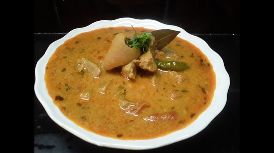 Dum ka Pork by Arathi Singh of The Pork Affair – Hyderabad. Dum ka Pork by Arathi Singh of The Pork Affair – Hyderabad.