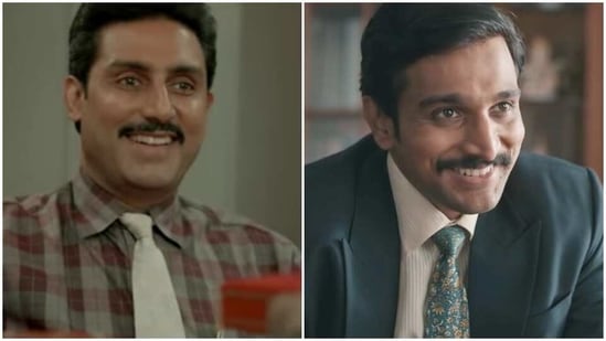 While Pratik Gandhi played Harshad Mehta on Scam 1992. Abhishek Bachchan plays a character inspired by the stock trader in The Big Bull.