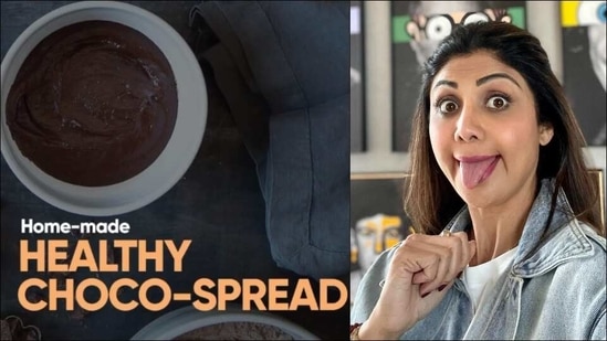 Recipe: Shilpa Shetty makes us drool with healthy homemade spin to choco-spread(theshilpashetty)