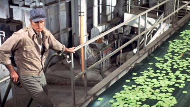 A still from Richard Fleischer’s 1973 film, Soylent Green. A still from Richard Fleischer’s 1973 film, Soylent Green.