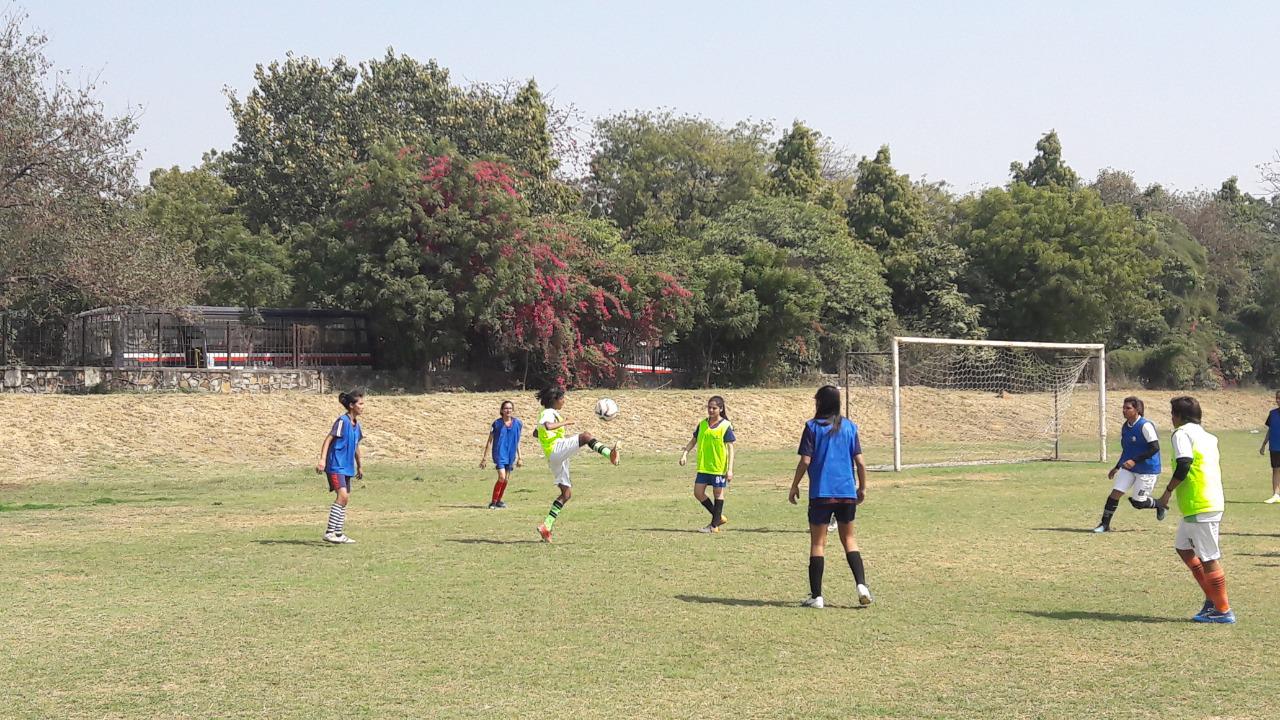The women’s teams have been practising at different venues in the city, but say dearth of playing fields is a concern. The women’s teams have been practising at different venues in the city, but say dearth of playing fields is a concern.