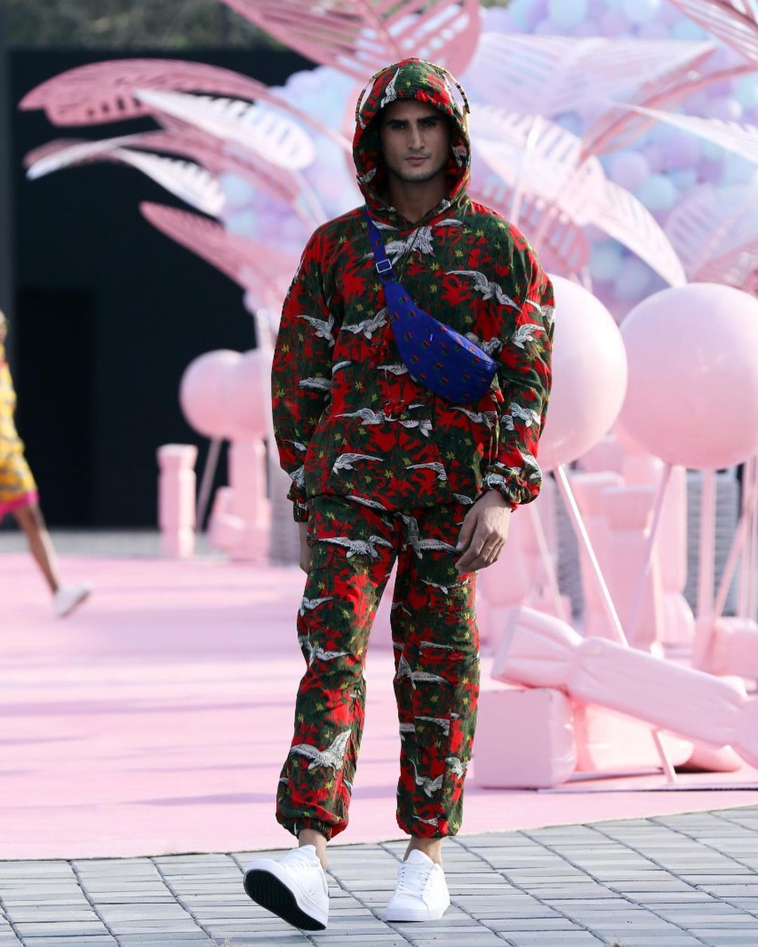 A model in a glam-leisure ensemble by Masaba showcased at FDCI x Lakme Fashion Week (Photo: Instagram/FDCIOfficial) A model in a glam-leisure ensemble by Masaba showcased at FDCI x Lakme Fashion Week (Photo: Instagram/FDCIOfficial)