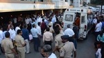 On March 5, the body of Mansukh Hiren, the Scorpio owner, was recovered from Kalwa Creek, hours after his family reported him missing. (Praful Gangurde/HT Photo) On March 5, the body of Mansukh Hiren, the Scorpio owner, was recovered from Kalwa Creek, hours after his family reported him missing. (Praful Gangurde/HT Photo)