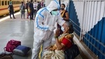 Mumbai: A health worker wearing protective gear collects a nasal sample from a passenger at Dadar Station, in Mumbai, Saturday, March 20, 2021. (PTI Photo)(PTI03_20_2021_000157A)(PTI) Mumbai: A health worker wearing protective gear collects a nasal sample from a passenger at Dadar Station, in Mumbai, Saturday, March 20, 2021. (PTI Photo)(PTI03_20_2021_000157A)(PTI)