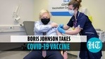 Boris Johnson gets his first jab of AstraZeneca Covid-19 vaccine Boris Johnson gets his first jab of AstraZeneca Covid-19 vaccine