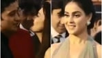 Genelia D'Souza had shared a humorous video of herself, jealous at husband Riteish Deshmukh's affection for Preity Zinta. Genelia D'Souza had shared a humorous video of herself, jealous at husband Riteish Deshmukh's affection for Preity Zinta.