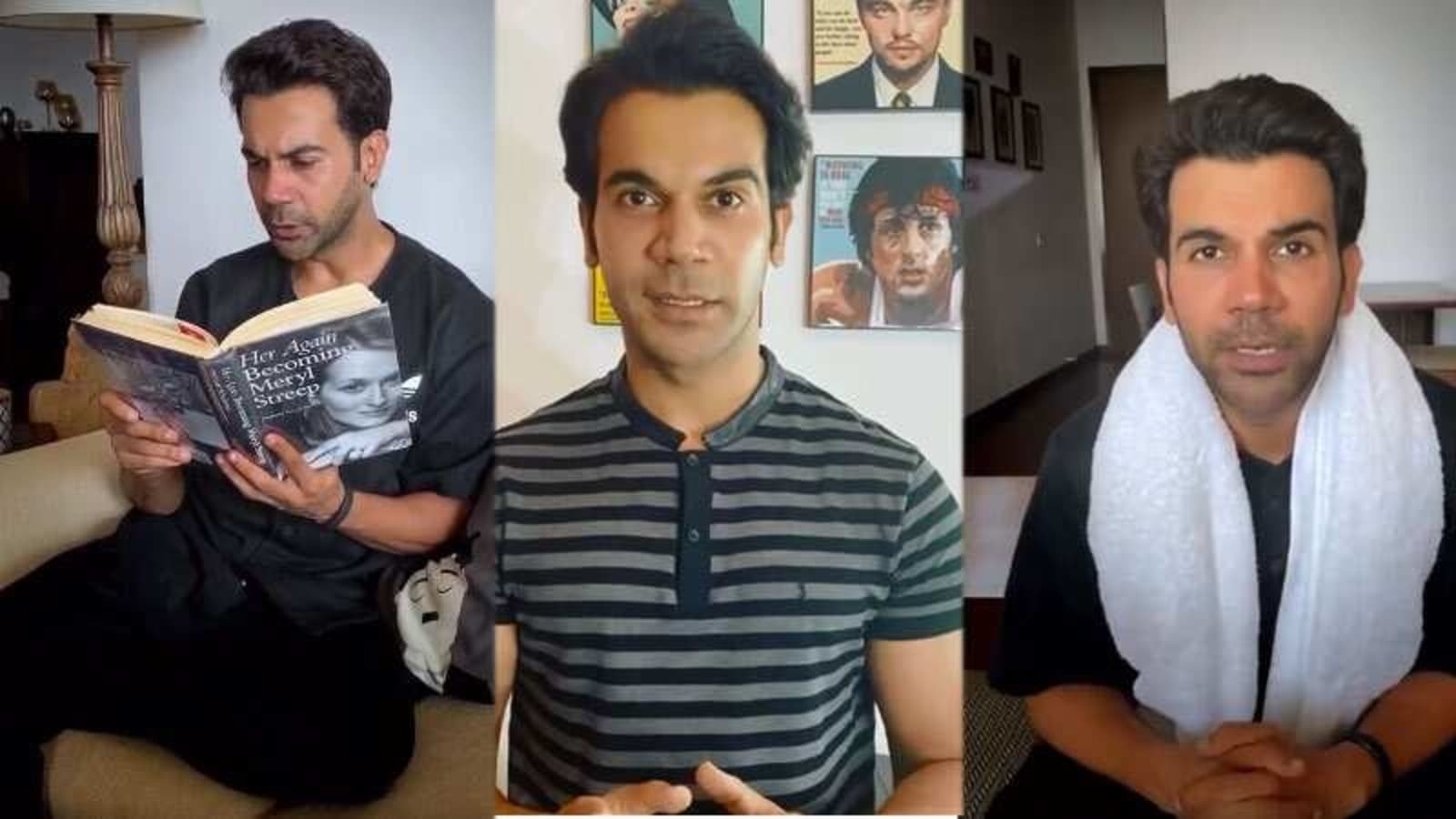 Step inside Rajkummar Rao's minimalist house that showcases his love for films. See pics, watch video