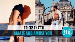 Video of people performing tricks will make you go wow