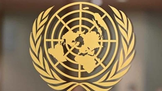 The UN logo at the United Nations headquarters in New York. (HT archive) The UN logo at the United Nations headquarters in New York. (HT archive)