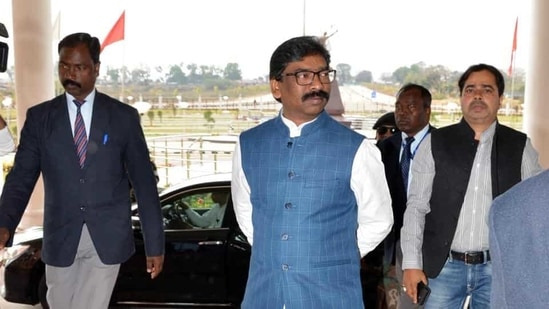 Jharkhand chief minister Hemant Soren. (HT Photo)