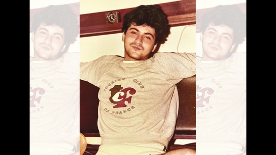 Sanjay in his happy and carefree days in London in 1987 when he was 22 Sanjay in his happy and carefree days in London in 1987 when he was 22