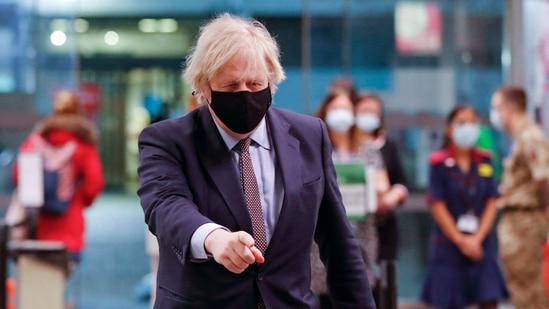 Britain's Prime Minister Boris Johnson.(AFP)