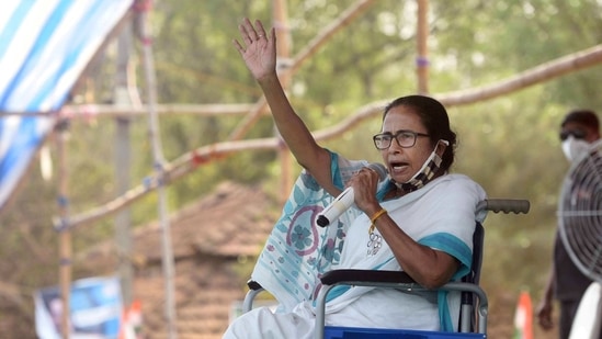 "Narendra Modi only makes big promises. I will do this, I will do that.... You have been in power for six-seven years. What have you done? You did 'notebandi', said Mamata Banerjee (PTI Photo) (PTI) "Narendra Modi only makes big promises. I will do this, I will do that.... You have been in power for six-seven years. What have you done? You did 'notebandi', said Mamata Banerjee (PTI Photo) (PTI)