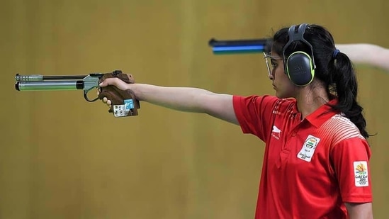 File image of Manu Bhaker(Getty Images) File image of Manu Bhaker(Getty Images)