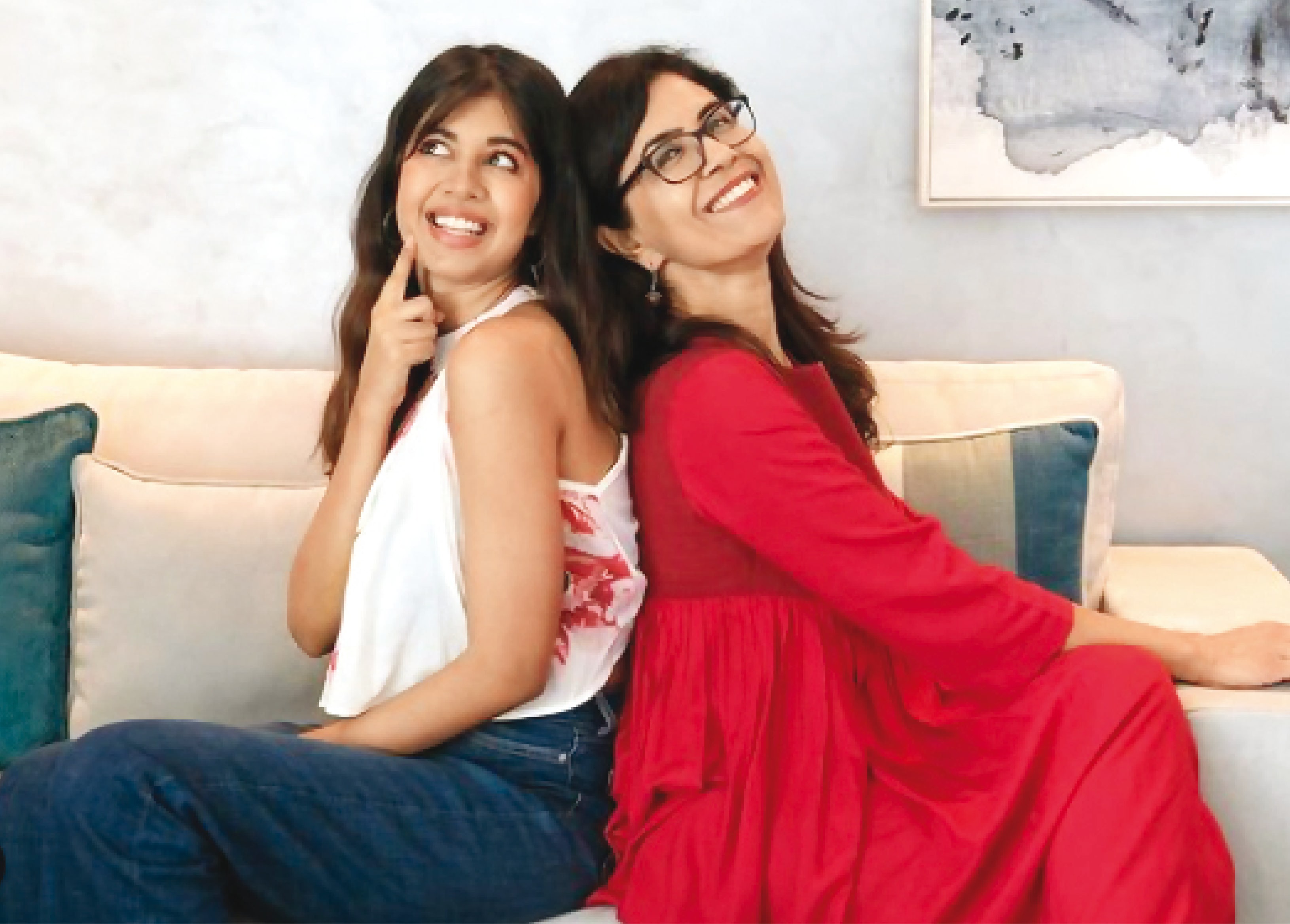 Sejal Kumar with her mother, Anjali, both of whom run YouTube channels Sejal Kumar with her mother, Anjali, both of whom run YouTube channels