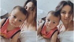 Natasa Stankovic with son Agastya. Natasa Stankovic with son Agastya.