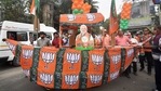 On Saturday, Vadodara BJP MP Ranjanben Bhatt had announced that she was admitted in hospital for Covid-19.(PTI) On Saturday, Vadodara BJP MP Ranjanben Bhatt had announced that she was admitted in hospital for Covid-19.(PTI)