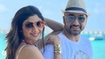Shilpa Shetty and husband Raj Kundra during their recent Madives vacation. Shilpa Shetty and husband Raj Kundra during their recent Madives vacation.