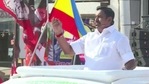 Tamil Nadu chief minister Edappadi Palaniswami addressing a rally in Tiruvannamalai on Sunday. (ANI Photo ) Tamil Nadu chief minister Edappadi Palaniswami addressing a rally in Tiruvannamalai on Sunday. (ANI Photo )