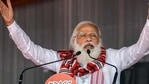 Golaghat: Prime Minister Narendra Modi addresses an election campaign rally 