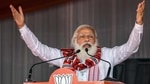 “Selling dreams to the poor, telling lies, making them fight among themselves and ruling over them – this has been the Congress’ old formula to stay in power,”: said Narendra Modi (PTI Photo) 