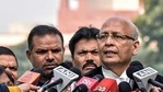Abhishek Singhvi said that the Maha Vikas Aghadi government is one and NCP leader Sharad Pawar is addressing charges against Deshmukh, who belongs to that party.(ANI) Abhishek Singhvi said that the Maha Vikas Aghadi government is one and NCP leader Sharad Pawar is addressing charges against Deshmukh, who belongs to that party.(ANI)