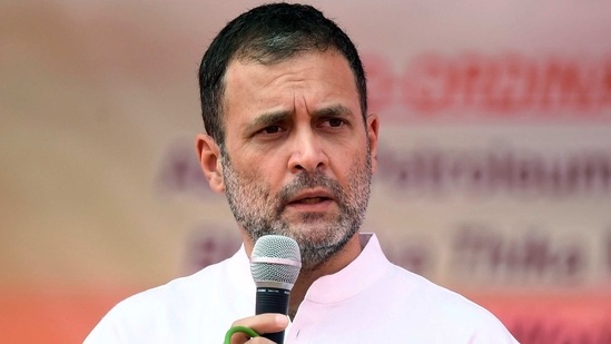 Rahul Gandhi said he is happy that Congress governments in Chhattisgarh and other states are walking on the path of supporting farmers, labourers, small businessmen, youth and women. (ANI) Rahul Gandhi said he is happy that Congress governments in Chhattisgarh and other states are walking on the path of supporting farmers, labourers, small businessmen, youth and women. (ANI)