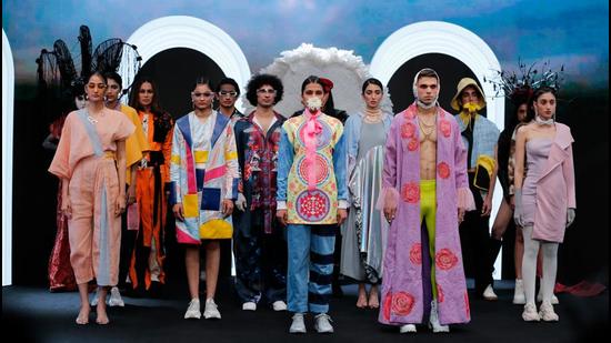 The phygital edition of FDCI X Lakme Fashion Week attempts to break the rigid cocoons of gender stereotypes.?As part of FDCI x Pearl Academy First Cut, a panoply of bright students will be showcasing their eponymous line especially crafted?to soften the dated gender rules. (Photo: Instagram/FDCIOfficial)