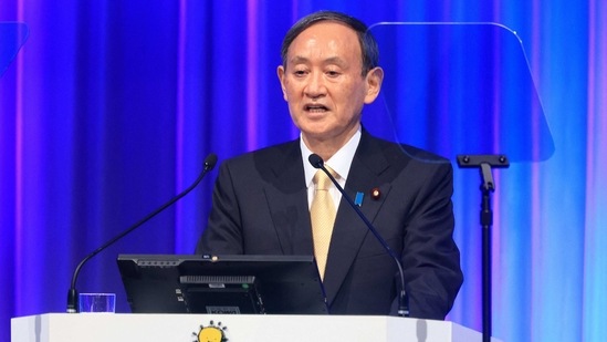 “We must not put our guards down ... to prevent the infections from rebounding," PM Yoshihide Suga said.(AFP) “We must not put our guards down ... to prevent the infections from rebounding," PM Yoshihide Suga said.(AFP)