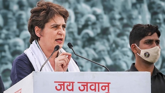 The Congress general secretary questioned Modi why he was not sad for the people affected by the flood and the anti-CAA movement, in which five youths were killed.(PTI) The Congress general secretary questioned Modi why he was not sad for the people affected by the flood and the anti-CAA movement, in which five youths were killed.(PTI)
