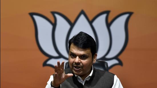 Fadnavis has been alleging that an extortion racket is being run by some people in the government. (HT File) Fadnavis has been alleging that an extortion racket is being run by some people in the government. (HT File)