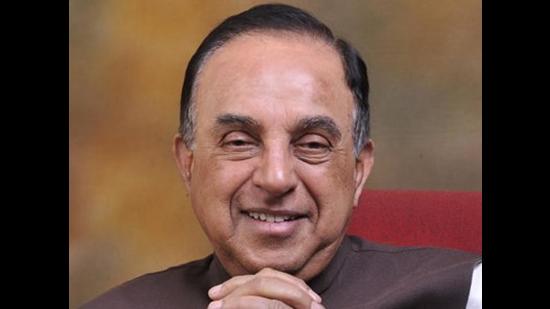 BJP MP Subramanian Swamy questioned the Himachal Pradesh government over positing non-Hindus to administer the Jawalamukhi Temple in Kangra (Photo: Twitter)