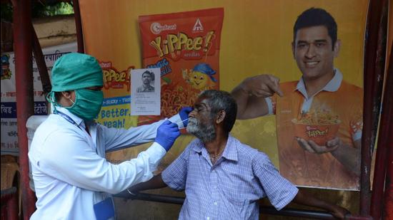 Sharpest 1-day Covid spike in Mumbai Sharpest 1-day Covid spike in Mumbai
