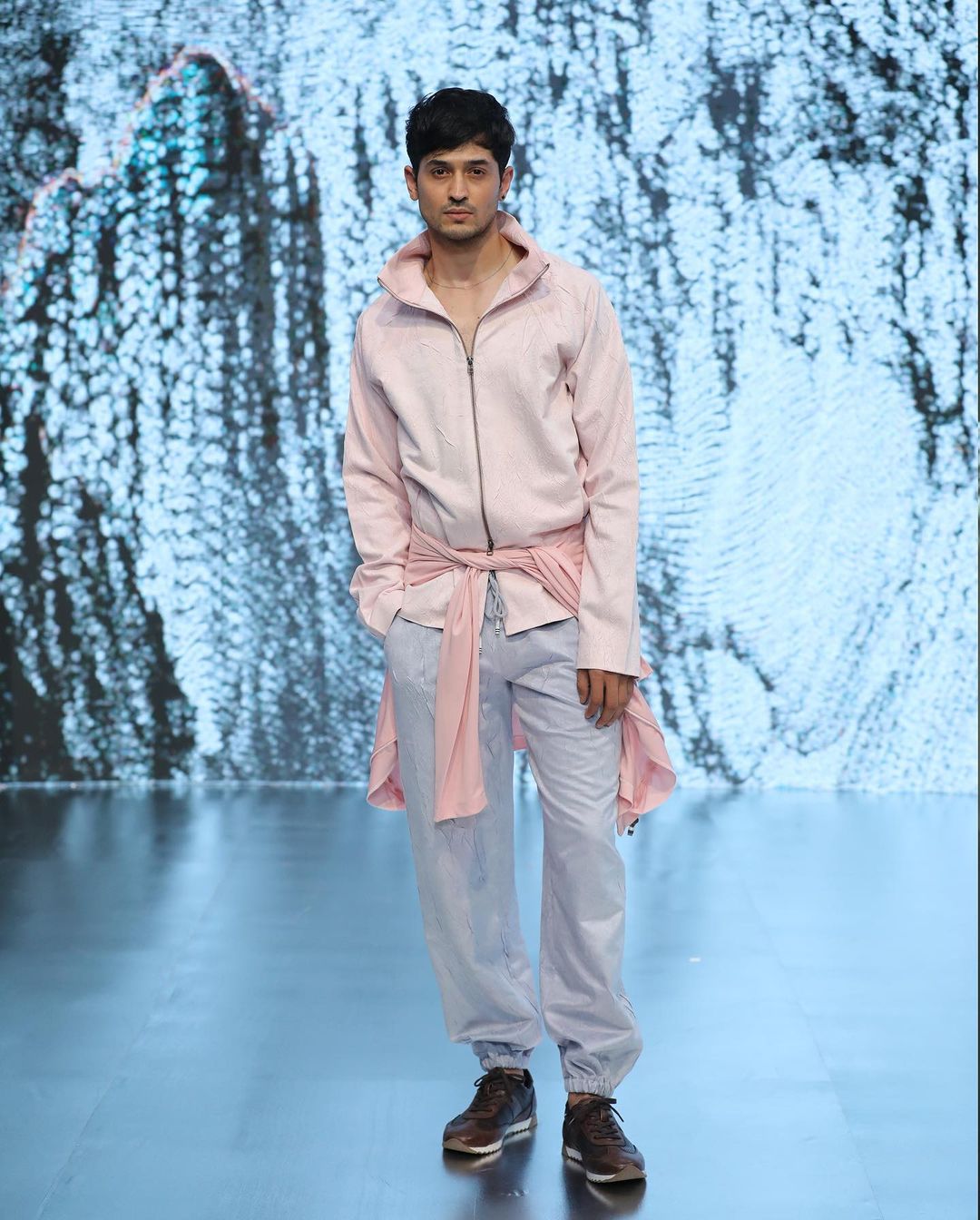 A model in a Pawan Sachdeva creation (Photo: Instagram/FDCIOfficial) A model in a Pawan Sachdeva creation (Photo: Instagram/FDCIOfficial)