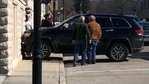 The image shows the car that was being driven by the dog.(Facebook/@The Pearl of Door County) The image shows the car that was being driven by the dog.(Facebook/@The Pearl of Door County)
