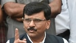 Sanjay Raut. (HT Photo) Sanjay Raut. (HT Photo)