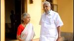 Congress leader and former Kerala chief minister Oomen Chandy with his sister in Kottayam. (Vivek Nair/HT PHOTO) Congress leader and former Kerala chief minister Oomen Chandy with his sister in Kottayam. (Vivek Nair/HT PHOTO)